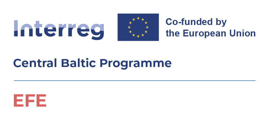 Logon för Interreg som samarbetar med EFE