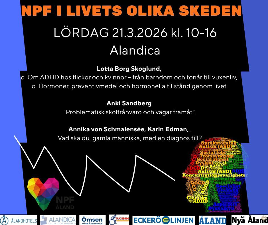 En flyer med informationstext om dagen