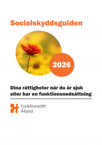 Framsida av dokument för Socialskyddsguide 2026